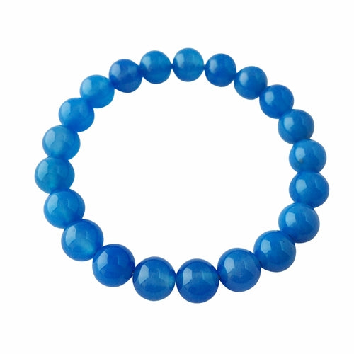 4mm Blue Agate Bracelet