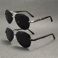 Polarized Sunglasses Men Metail Frame Quality Sun Glasses Brand Design Male Glasses Fishing Driving Goggles UV400