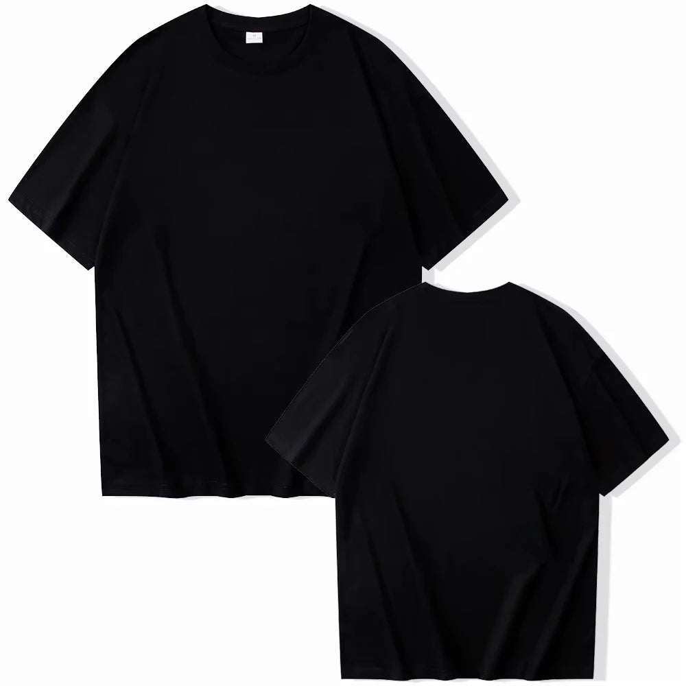Classic Y2K Gothic Style High Street T-shirt Print Oversized T Shirt Harajuku Round Neck Cotton Tops 2026 Summer Men Women Tops